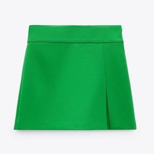 Zara NWT Skort with slit detail